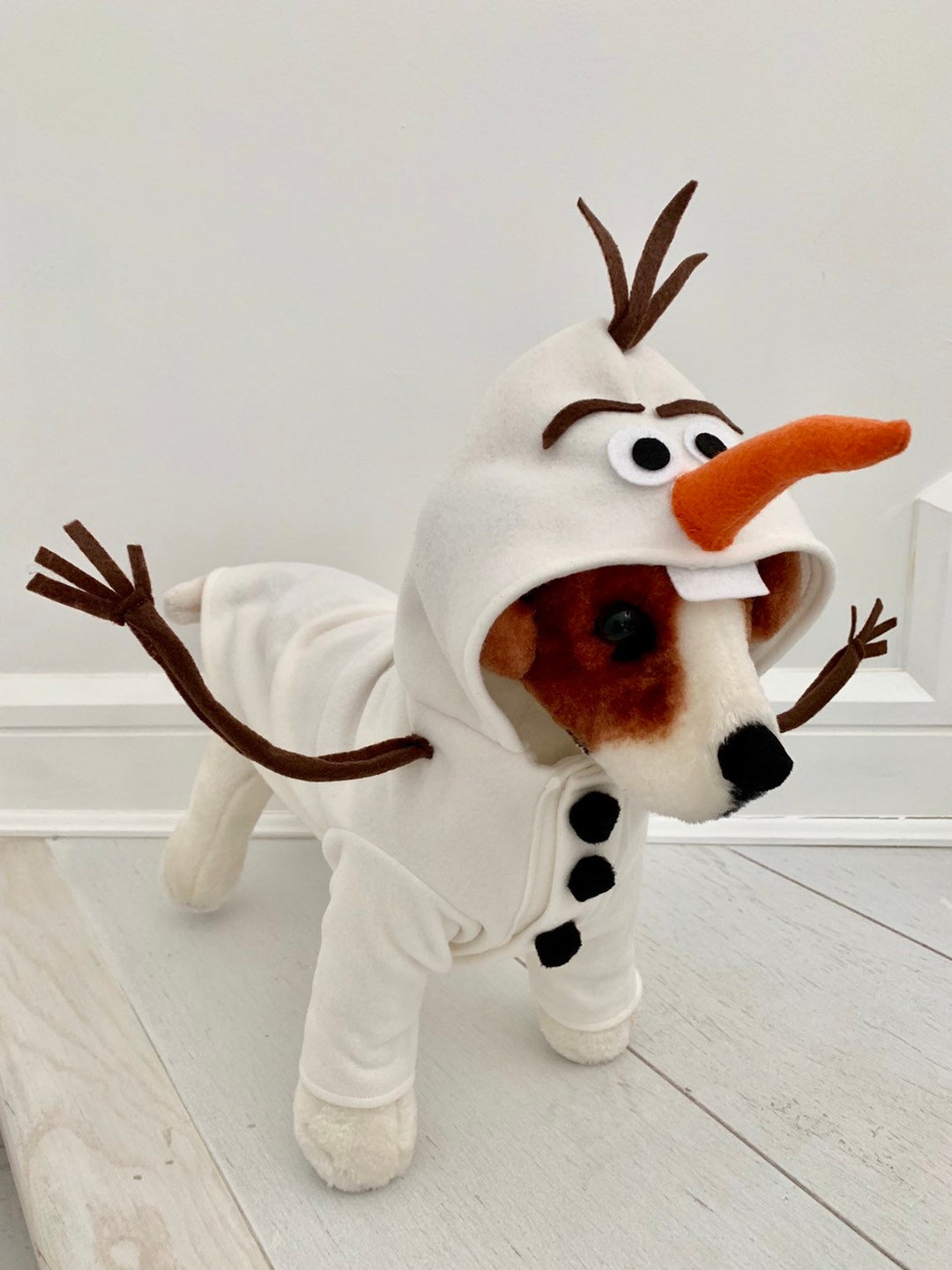 Olaf Costume Christmas Costume Dog Christmas Costume Snow Man Costume by  Fiercepetfashion 