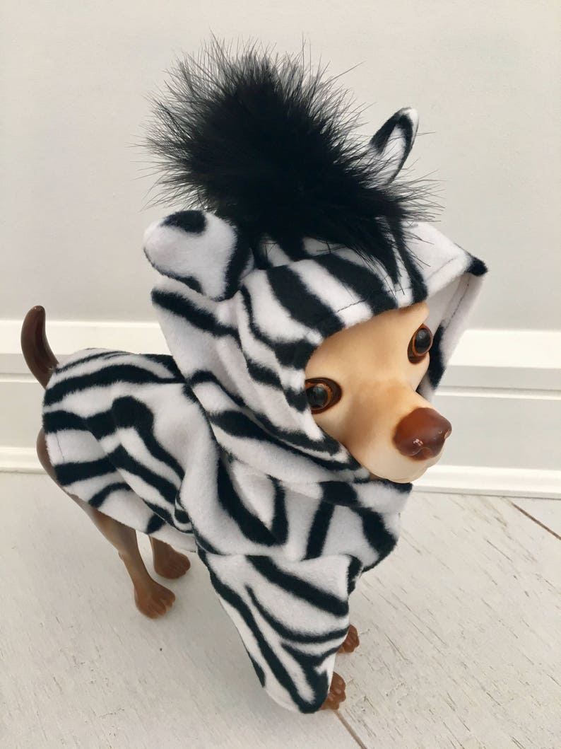 Zebra Costume Dog Zebra Costume Dog Halloween Costume Pet Etsy