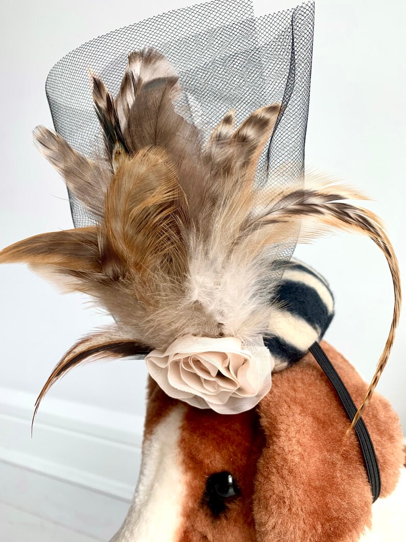 Dog Fascinator Kentucky Derby Hat Dog Derby Hat Dog Feather Etsy