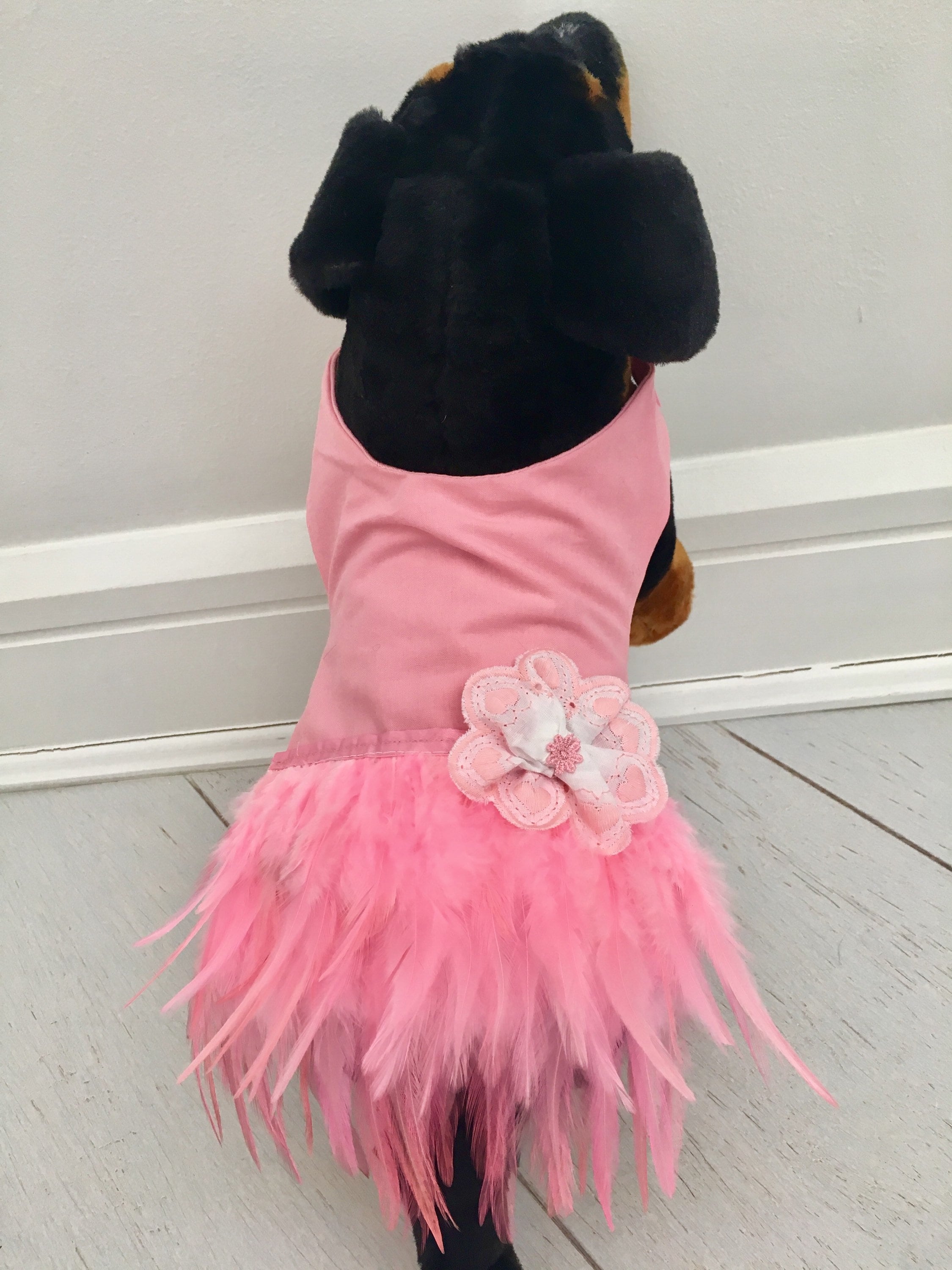 Vestiti Per Cani E Gatti - Set Coppia Con Gilet E Vestito In Pizzo | Per Piccole E Medie Taglie - Foto 2