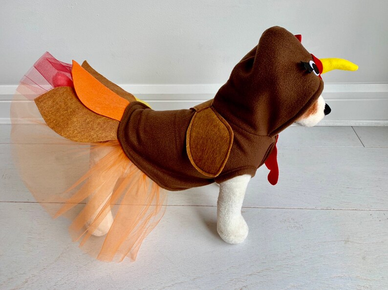 Turkey Costume Turkey Girl Costume Dog Thanksgiving Costume Etsy