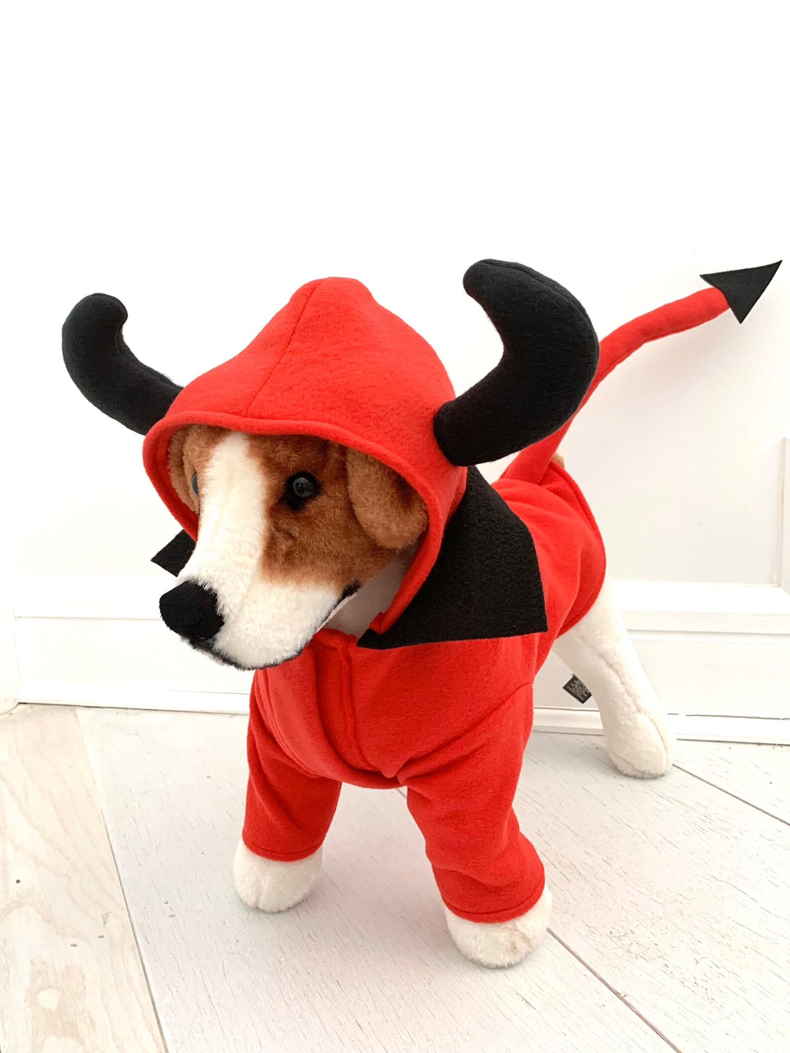 Dog Devil Costume
 Devil Costume Dog Halloween Costume Halloween Costume Dog Etsy