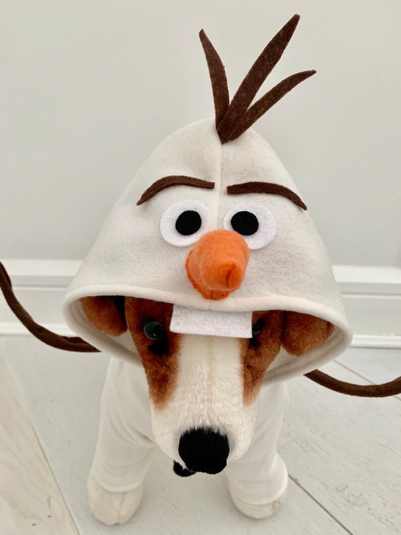Olaf costume Christmas costume Dog Christmas costume Snow Etsy