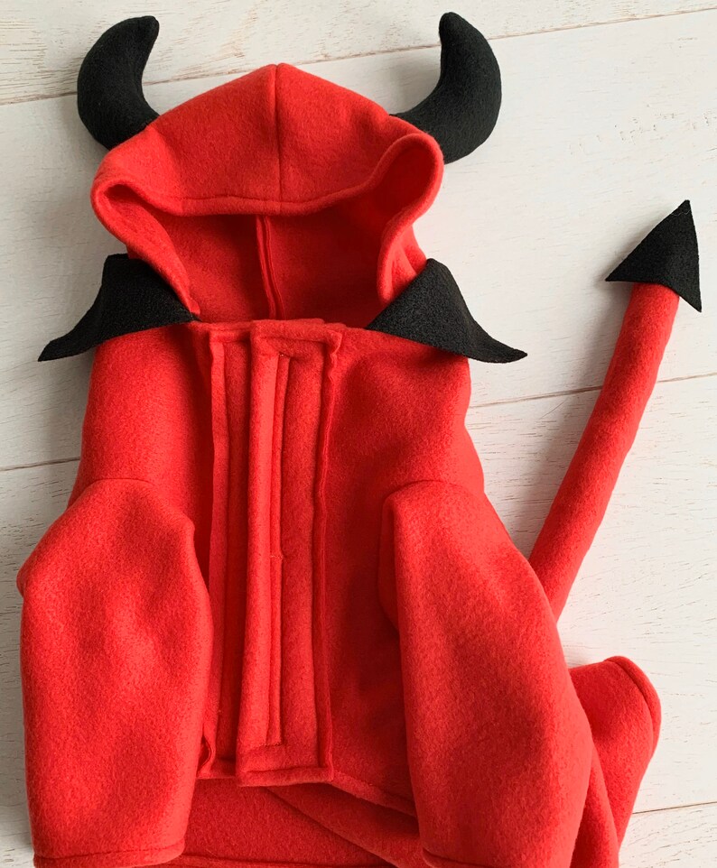 Devil Costume Dog Halloween Costume Halloween Costume Dog | Etsy