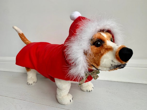 Hund Weihnachten Mantel Hund Santa Mantel Hund Weihnachten Etsy