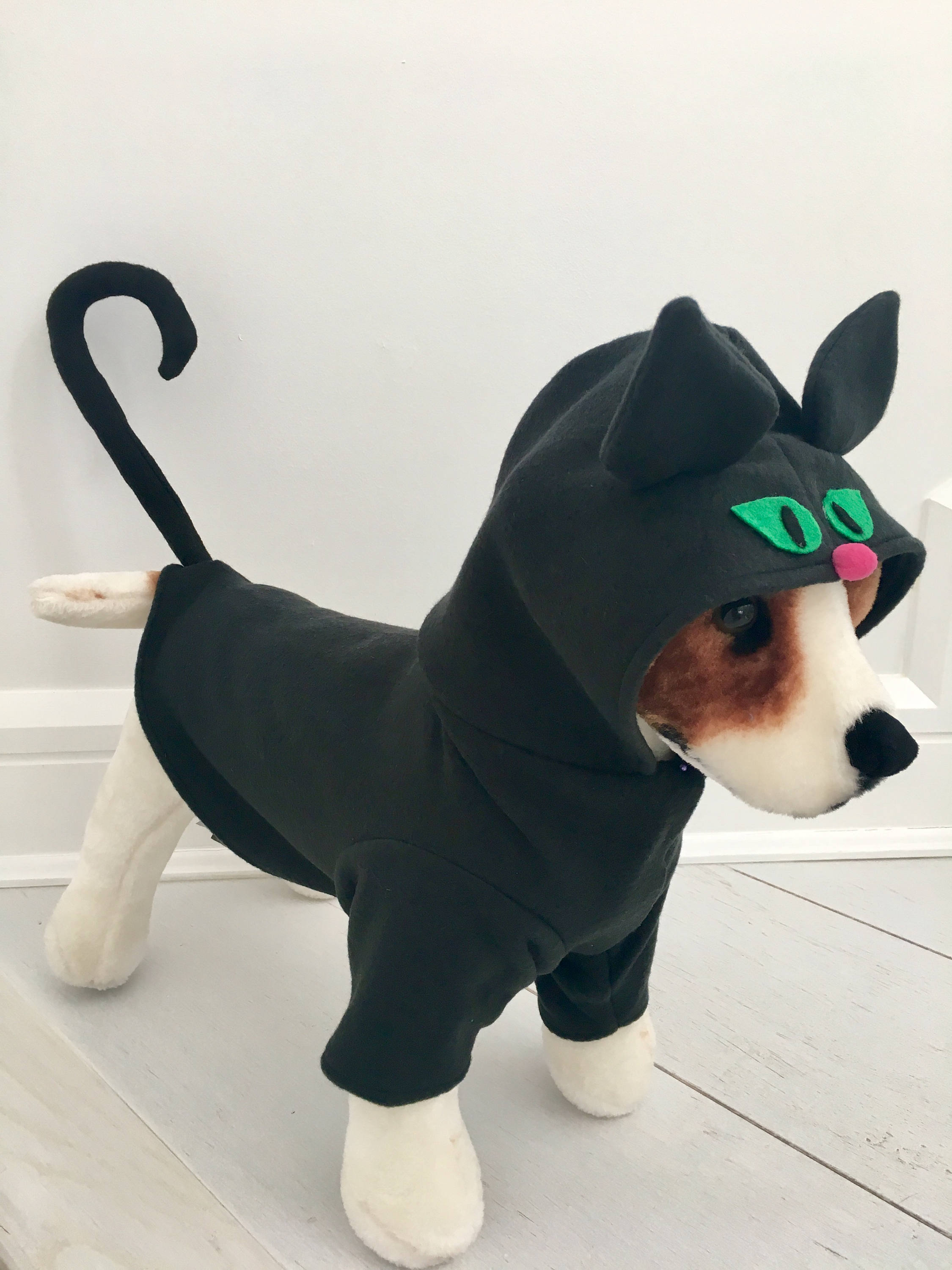 Black Cat Costume For Dog
 Black Cat Costume Cat Costume Dog Halloween Costume Dog Cat Etsy