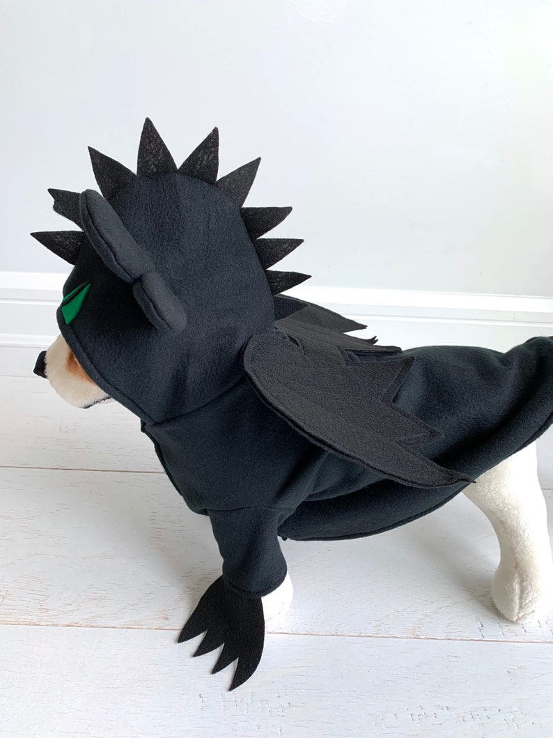 Toothless Dragon Costume Black Dragon Costume Dog Dragon Etsy