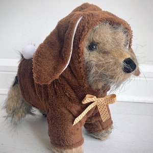 Easter bunny gift for dogs- Bunny costume- Dog bunny costume- Easter bunny costume- Dog halloween costume- Pet costume by FiercePetFashion