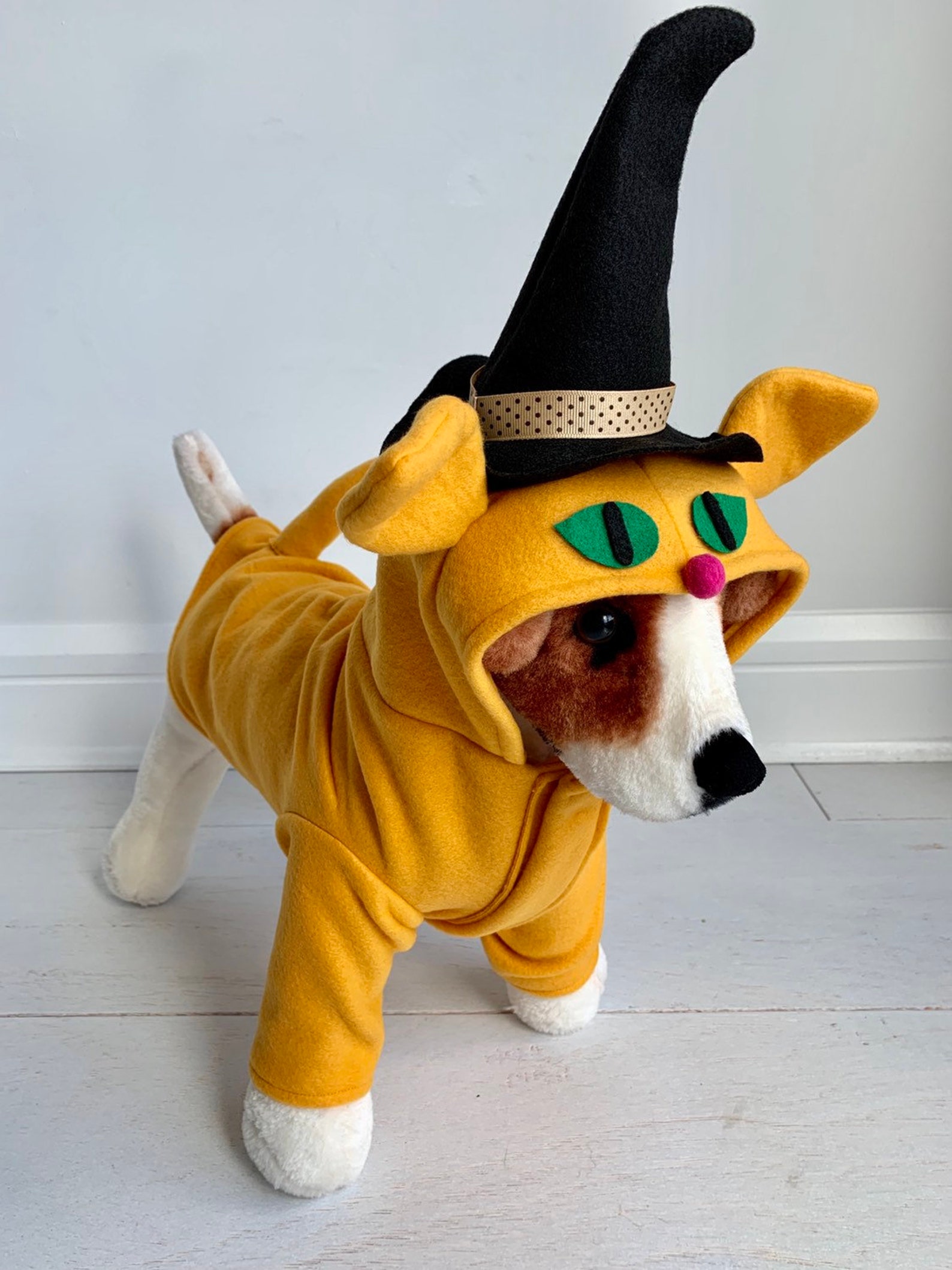 Ginger cat costume Cat costume Halloween costume Dog Etsy