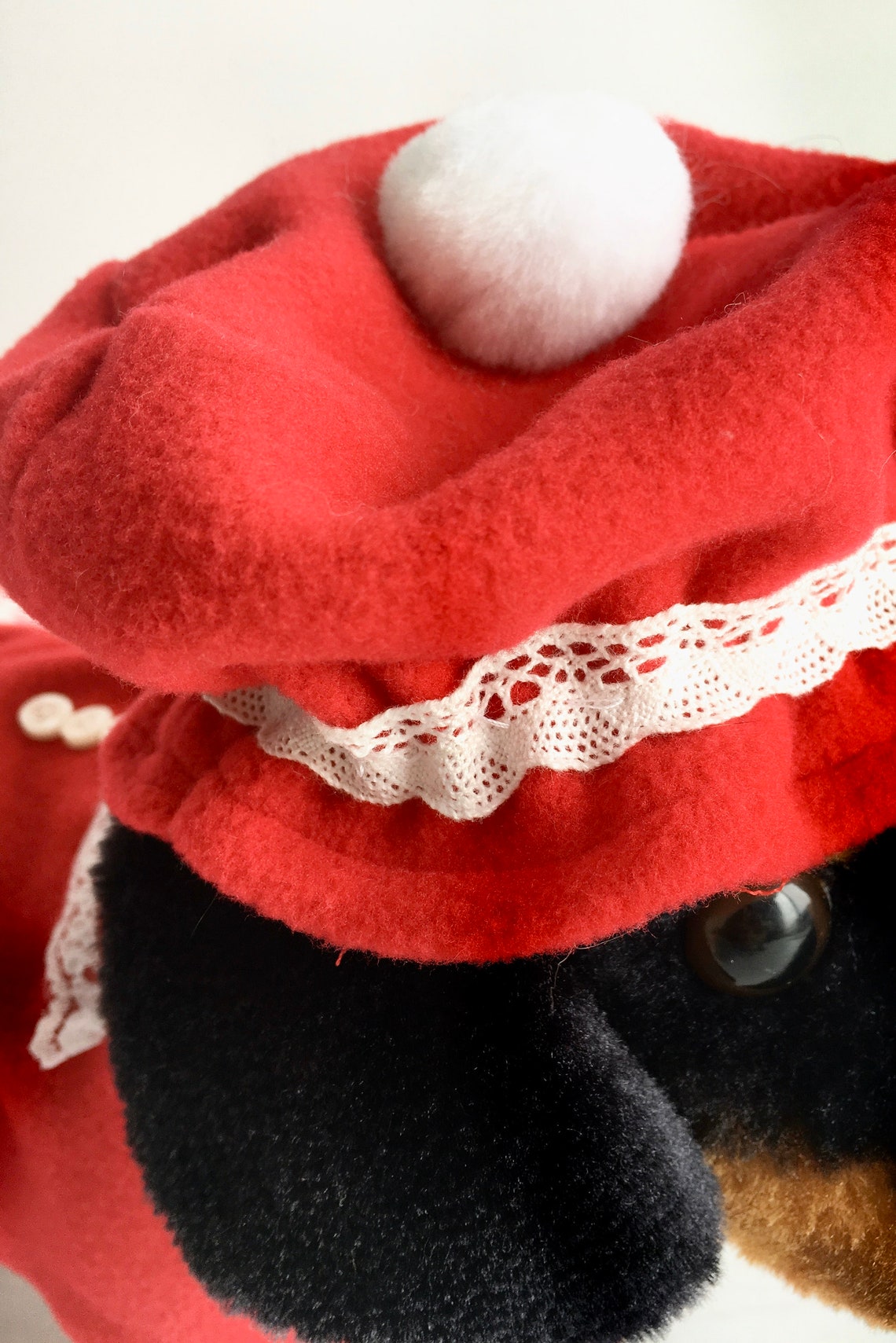 Mrs. Claus Costume Dog Christmas Costume Pet Christmas Etsy