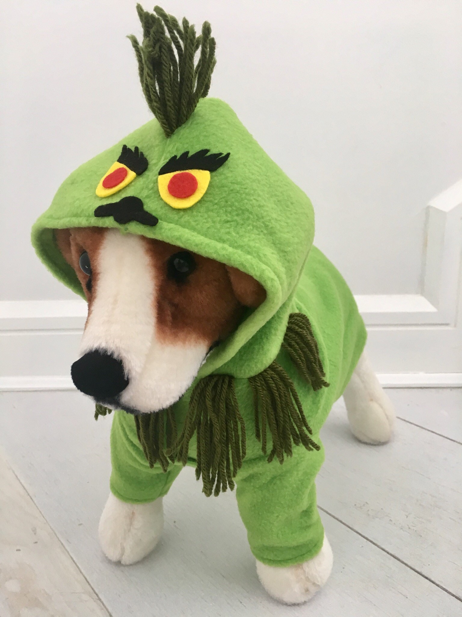 Hund Weihnachten Kostüm grüne Monster Kostüm Haustier Etsy