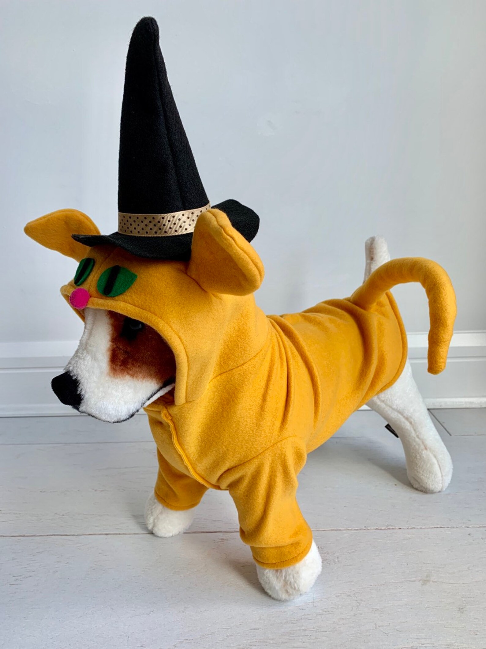 Ginger cat costume Cat costume Halloween costume Dog Etsy