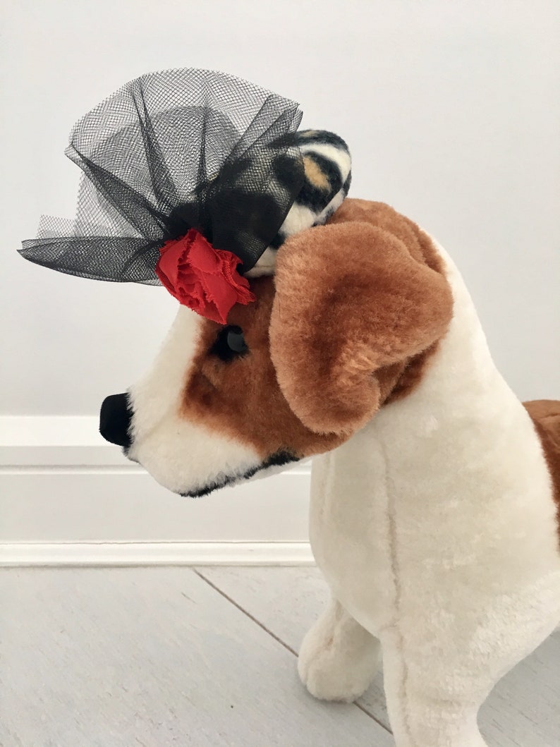 Dog Fascinator Leopard Fascinator Kentucky Derby Hat Dog Etsy