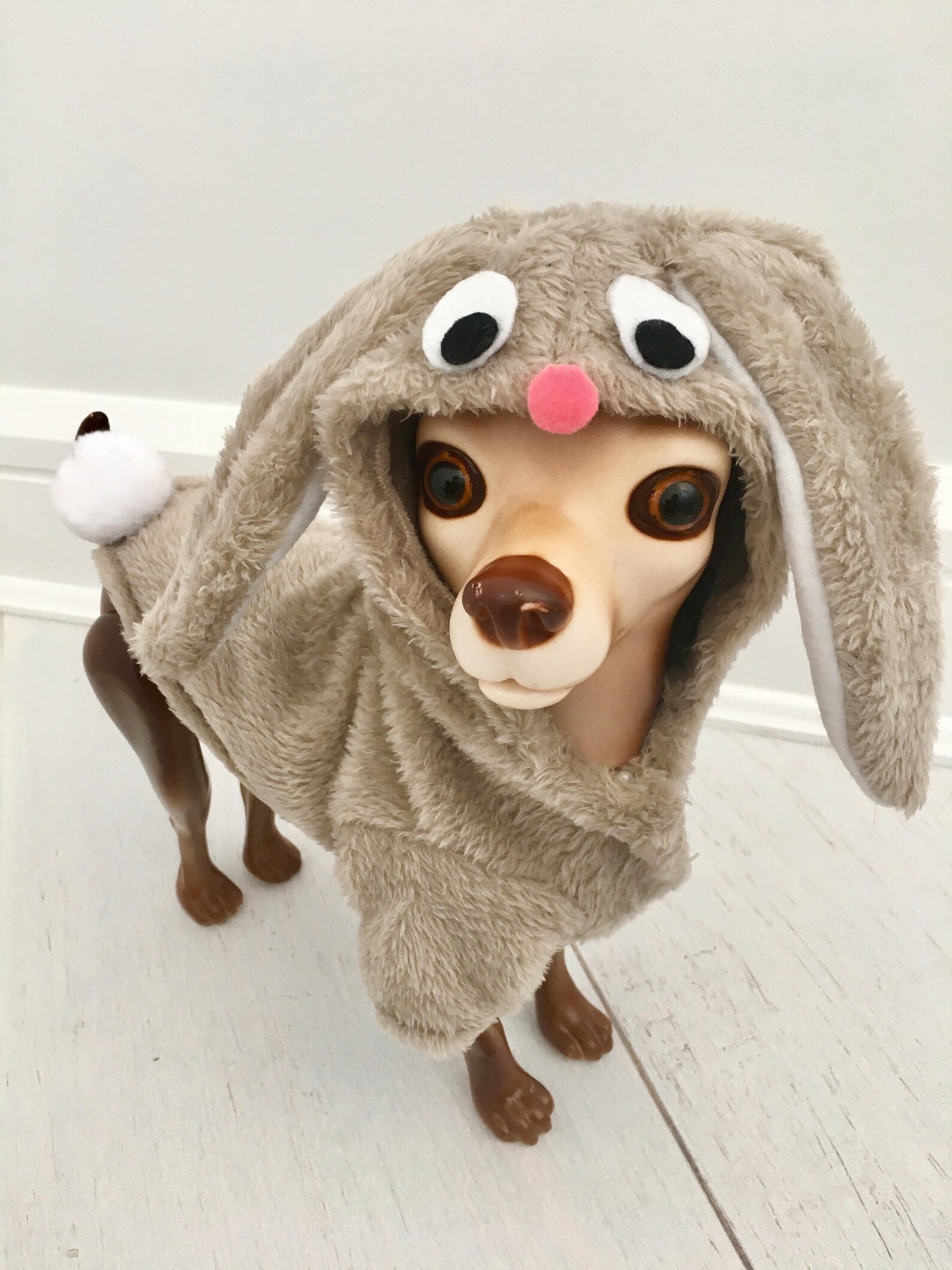 Rabbit Costume Dog Bunny Costume Dog Halloween Costume Pet Etsy