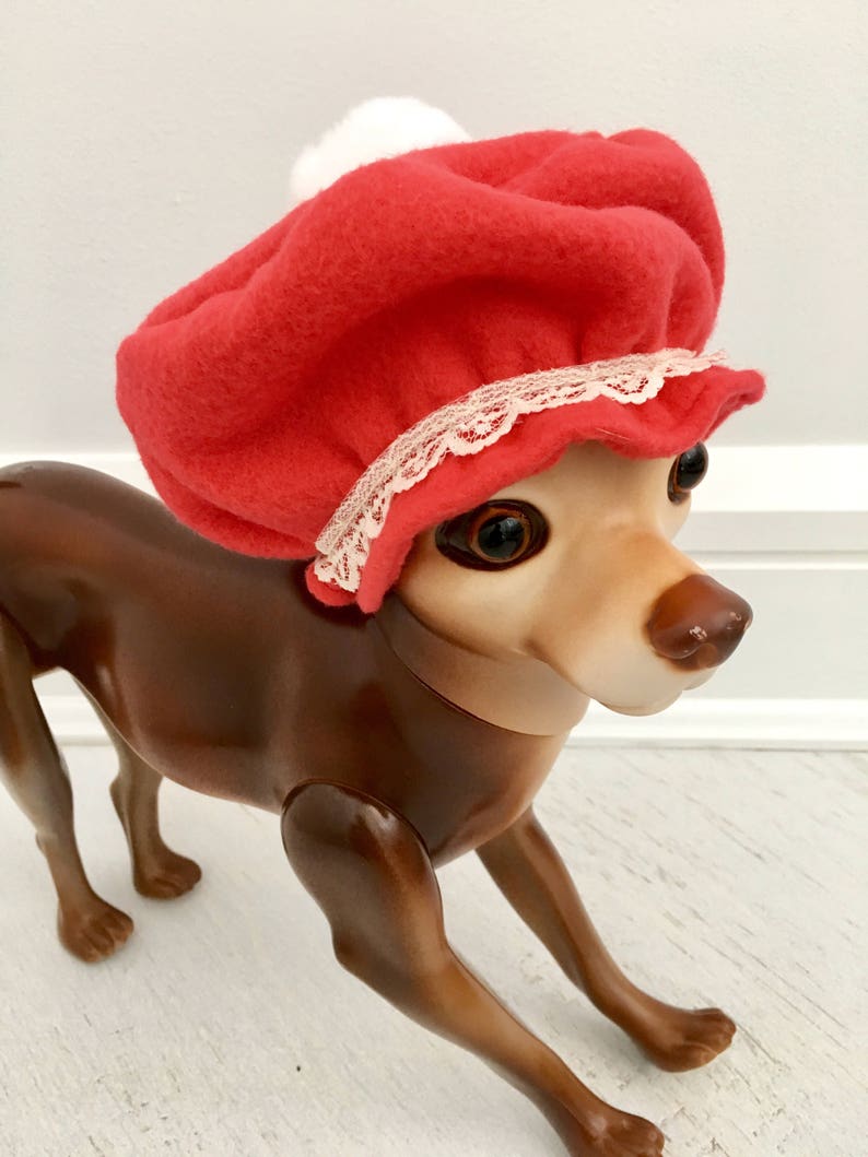 Christmas bonnet by FiercePetFashion