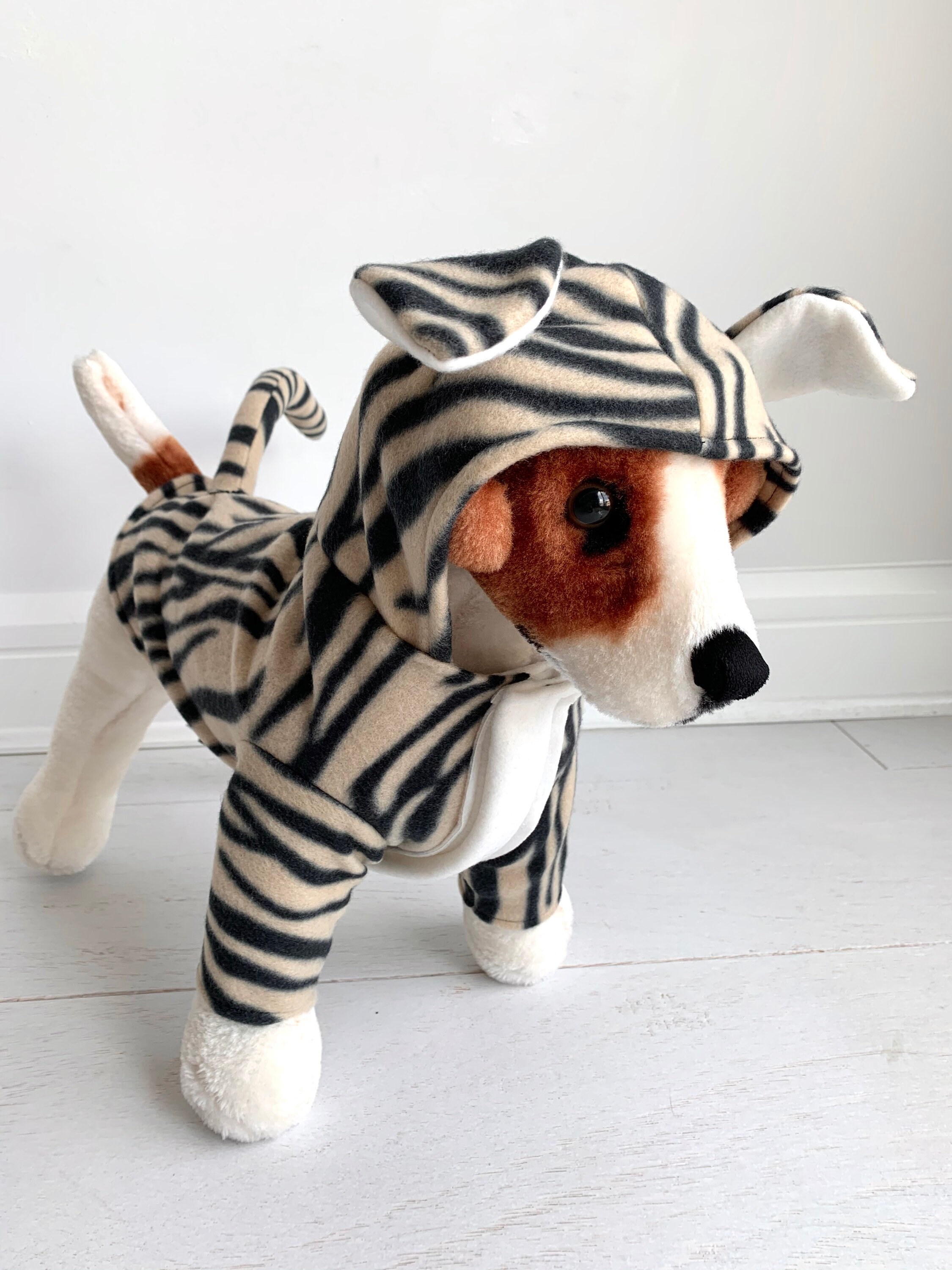 Zebra Dog Costume