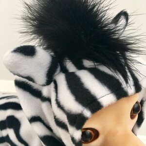 Zebra costume- Dog zebra costume- Dog halloween costume- Pet costume by FiercePetFashion image 5