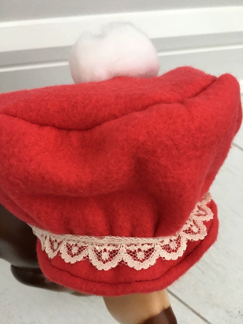 Christmas bonnet by FiercePetFashion