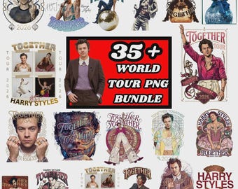 Harry Styles Tour PNG Design, Konzert T-Shirt Grafik (Digitaler Download)