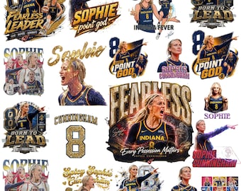 Sophie Cunningham Point Indiana PNG-Bundle, Point God Basketball Digitale Datei, Basketball Frauen, Digitale Datei