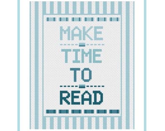 Prenditi del tempo per leggere lo schema del punto croce