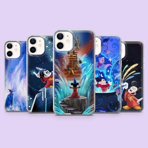 Magic Mickey Mouse Phone Case Vintage Disney cover for iPhone 17, 16Pro, 15, 14, 13, 12, Samsung S26, S25, S24 S23 A16 A56 A57, Pixel 10, 9a