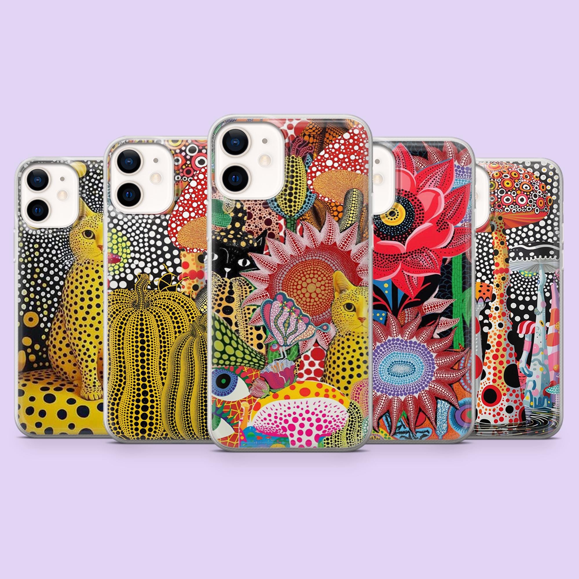 Yayoi kusama iPhone case - Etsy 日本