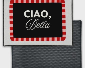Ciao, Bella - Personalized Welcome Mat