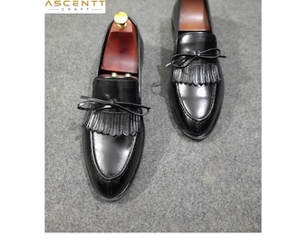 Vintage 90s Muro Welt 6632 Black Leather Bulldog Toe Monk Strap
