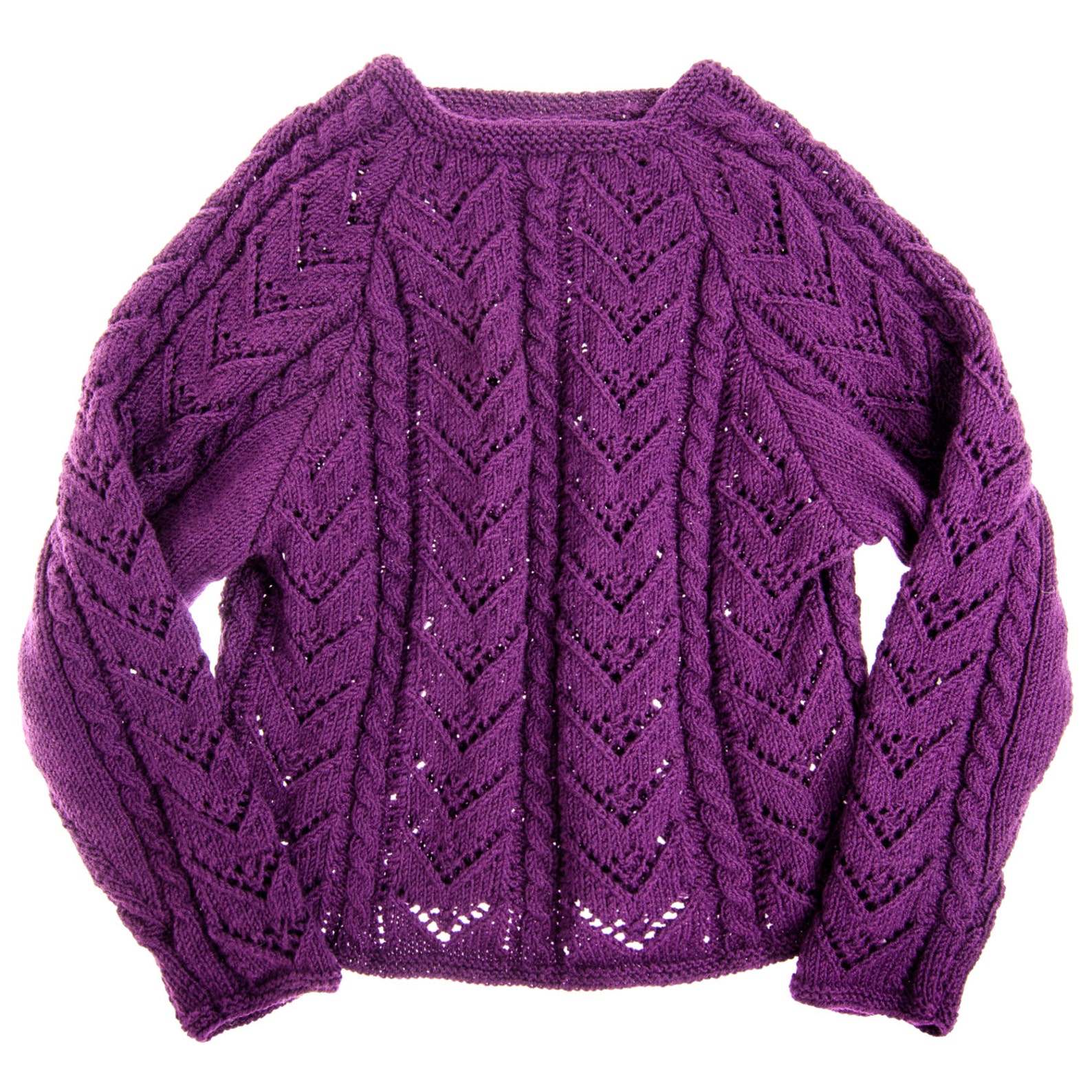 Pullover de lana Pura Merino Suéter de punto a mano hecho a Etsy Pullover de lana Pura Merino Suéter de punto a mano hecho a Etsy