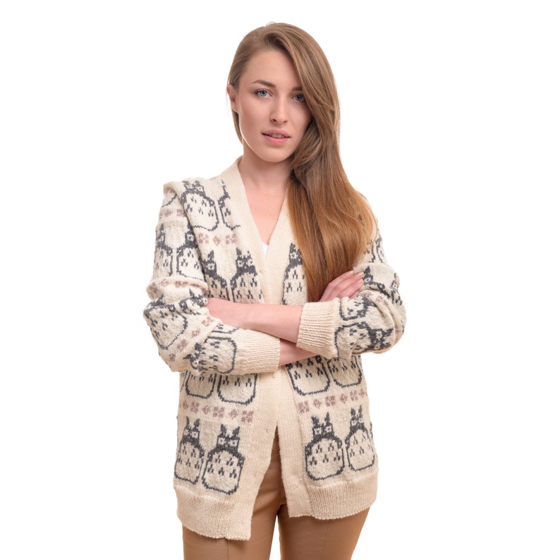 totoro cardigan
