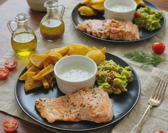 Recept på hälsosam ugnsbakad lax