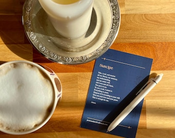 Sucipe Prayer Card For Journaling Quiet Time