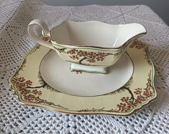 Set salsiera e piatto Royal Winton Grimwades Fruitful Tree