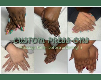 Custom Press Ons - Pressed and Polished Nails