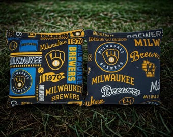 Bolsas de Cornhole de los Cerveceros de Milwaukee