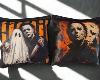 Bolsas de Cornhole de Halloween de Michael Myers