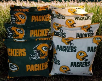Bolsas de Cornhole de los Green Bay Packers