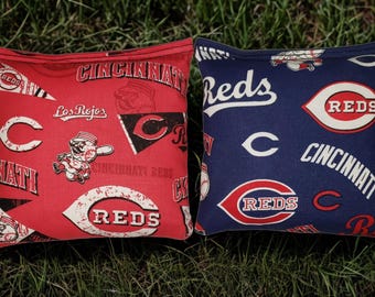 Bolsas de Cornhole de los Cincinnati Reds