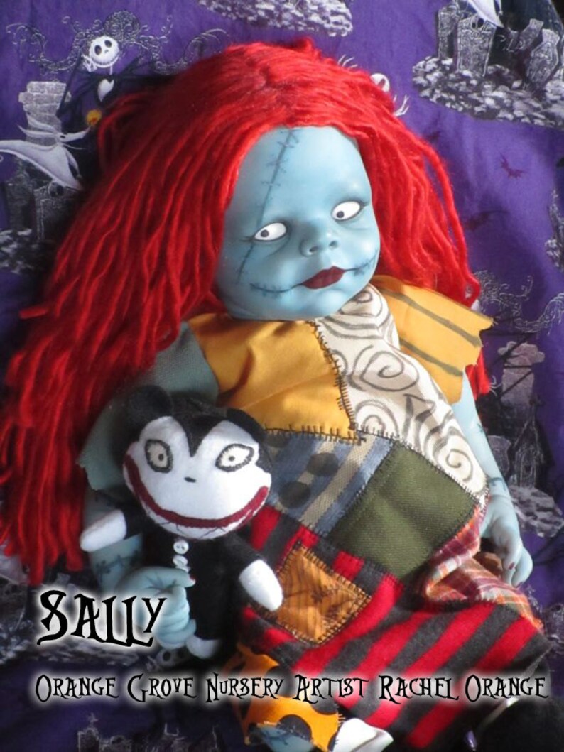 Reborn Art Doll Sally Inspired by the Movie the Nightmare Before ...