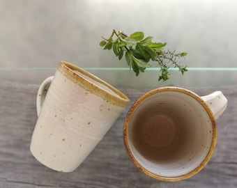 Große Kaffeetasse große Teetasse ca. 17oz coffeemug handgemachte Keramik Teamug Unikat große große Tasse für Kaffee oder Tee 500ml Steinzeug Becher tealover Geschenk