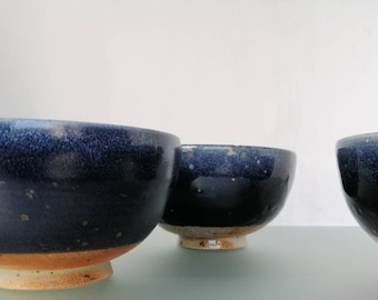 Cereal bowl ceramic soup bowl Ramen bowl coffee tea bowl cafe au lait bowl salad bowl handmade pottery gift holds 450ml