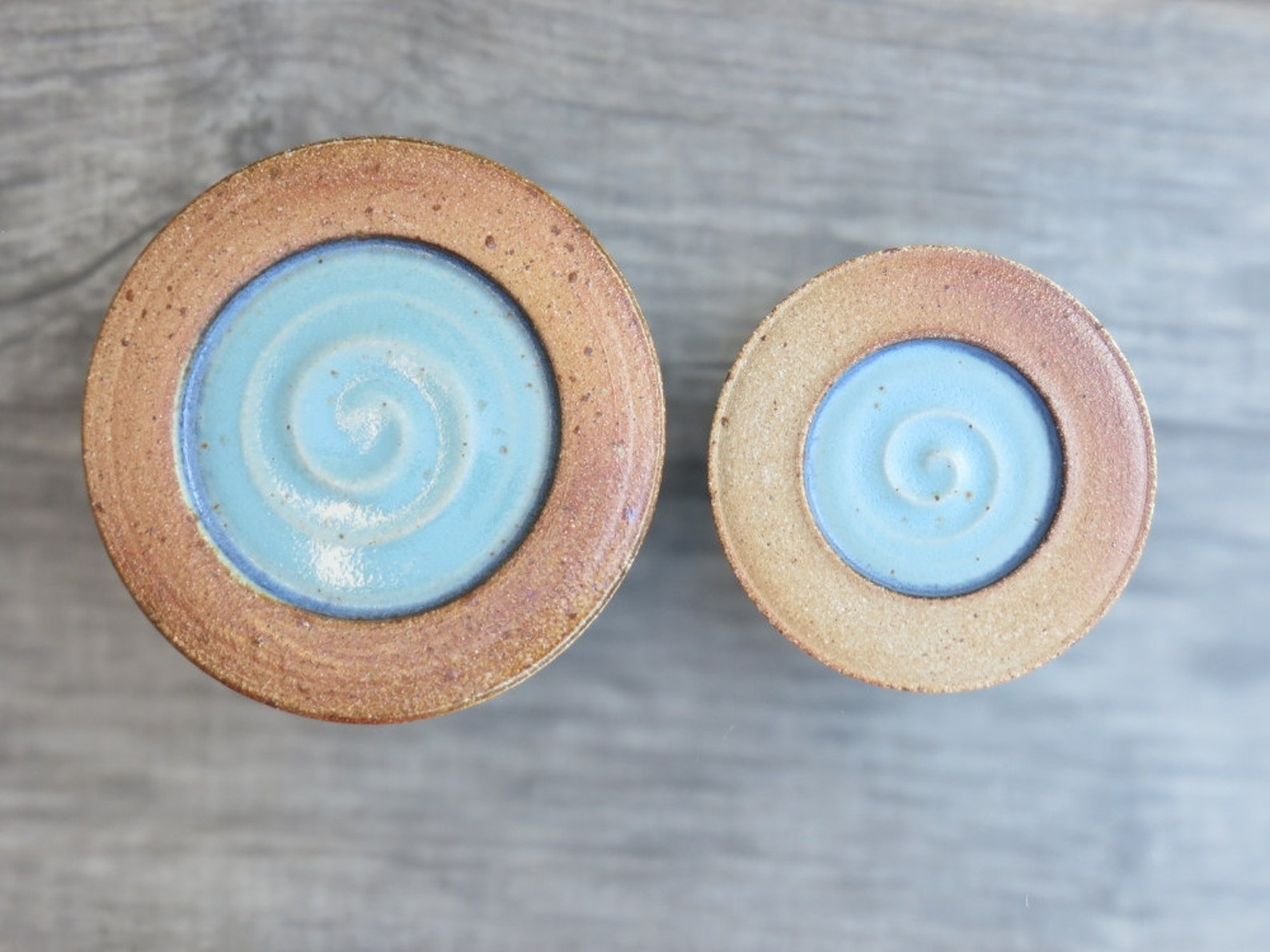 Cuenco de cerámica con tapa turquesa cerámica cerámica tapar | Etsy