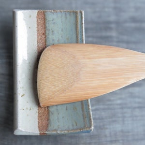 LÖFFELABLAGE nützliche keramische Kochlöffelablage kleiner Sushiteller Küchenaccessoire Seifenschale image 4