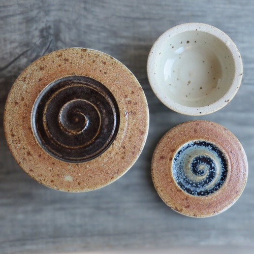 Minikle Juego De 2 Jarrones De Cerámica Negra Para Decoració | Cuotas