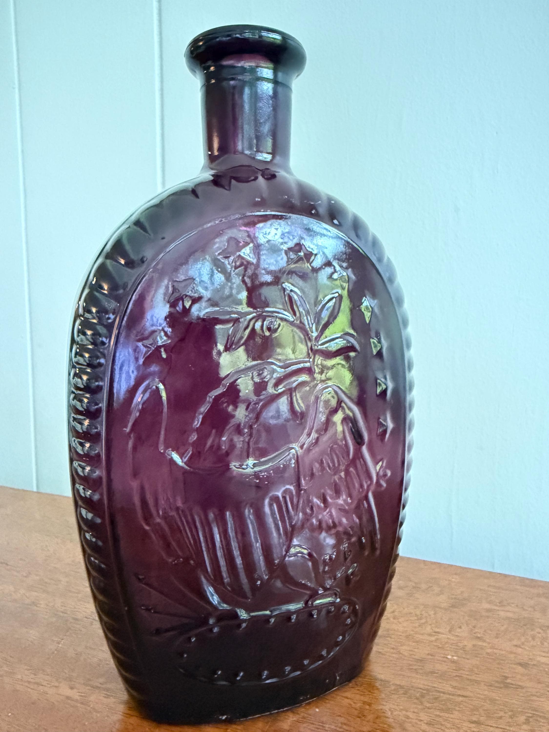 Antique Eagle Bottle - Etsy