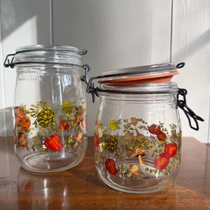 LUMINARC ARC ガラスキャニスター　375×４個セット　フランス製 Arc france jars - Etsy 日本