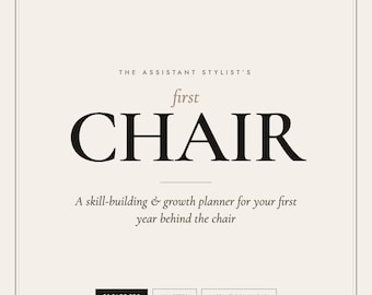 Assistant Stylist Planner, Hair Stylist Skill Tracker, Cosmetology Graduate Gift, Salon Apprentice Printable PDF
