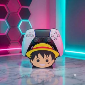 Luffy Controller Stand | One Piece Gaming Gear Holder, Desk Decor