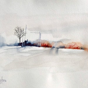 \u2018Love Never Fails,\u2019 Mixed media Mini Watercolor Artwork